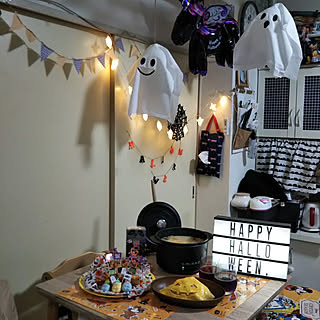 部屋全体/ハロウィン/赤ちゃんのいる暮らし/生活感たっぷり/どこ見てもほっこりし隊...などのインテリア実例 - 2021-10-31 19:55:18