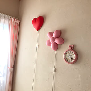 時計 子供部屋女の子のおしゃれなインテリアコーディネート レイアウトの実例 Roomclip ルームクリップ