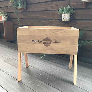 DIY/プランターカバーDIY/プランターカバー/WECK/WOODPRO...などのインテリア実例 - 2019-06-30 15:26:15