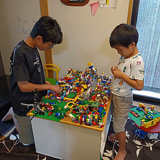 部屋全体/子どもと暮らす/レゴ/LEGO/畳の部屋...などのインテリア実例 - 2022-08-21 03:06:10