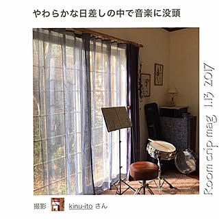 部屋全体/1969組/2017.1.13/リネンカーテン/パーフェクトスペースカーテン館...などのインテリア実例 - 2017-01-13 16:45:04