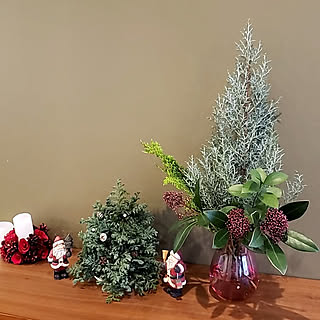 棚/クリスマス/クリスマスツリー/いつもありがとうございます♡/いいね！ありがとうございます♪...などのインテリア実例 - 2020-12-03 22:45:23
