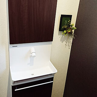 バス/トイレ/トイレの壁/アラウーノ/Panasonicのトイレのインテリア実例 - 2018-10-01 14:21:37