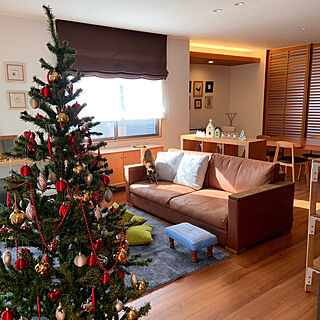 部屋全体/IKEA/クリスマスツリー180cm/クリスマス/ナチュラル...などのインテリア実例 - 2023-11-21 14:02:14