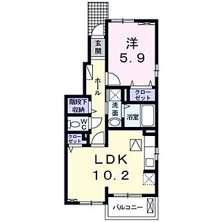 部屋全体/賃貸/間取り図/一人暮らし/1LDK...などのインテリア実例 - 2016-12-09 17:00:20