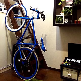 部屋全体/自転車/一人暮らしのインテリア実例 - 2014-11-19 19:20:59