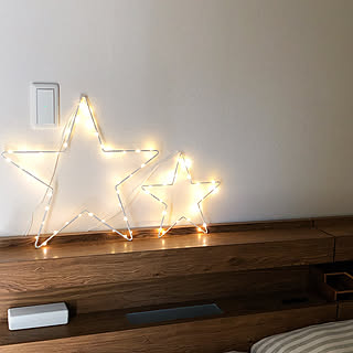 スターライト/IKEA/クリスマス/ベッド周りのインテリア実例 - 2019-11-19 12:20:57