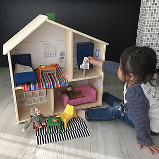 おままごと/おもちゃ/ドールハウス/IKEA/シンプル...などのインテリア実例 - 2021-03-08 15:59:27