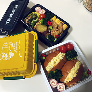 校外学習のお弁当/軽食弁当/弁当作り/お弁当/机のインテリア実例 - 2022-01-19 08:20:35