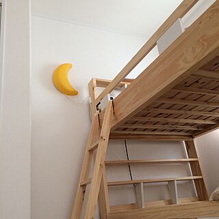 ベッド周り/IKEA 照明/ニトリ/二段ベッドのインテリア実例 - 2016-05-30 16:24:06
