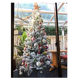 リビング/クリスマスツリー出しました♪/クリスマスツリー180cm/クリスマスツリーのインテリア実例 - 2016-11-07 21:26:24