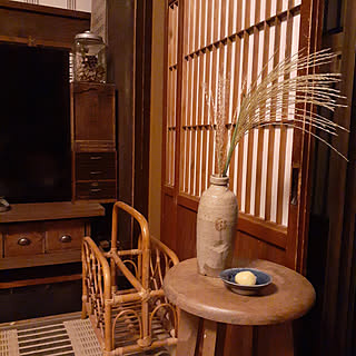 部屋全体/中秋の名月/ふるカフェ系/古道具/レトロ...などのインテリア実例 - 2022-09-10 19:37:53