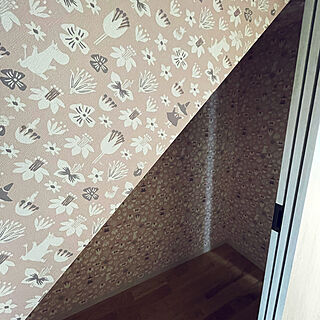 壁/天井/Moomin/北欧/階段下収納のインテリア実例 - 2023-11-04 17:17:38