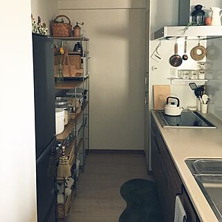 キッチン/IKEA/アムケトル/IH/キッチンマット...などのインテリア実例 - 2017-02-17 13:43:24