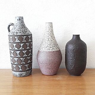 vase/German/pottery/vintage/棚...などのインテリア実例 - 2017-03-27 04:27:24