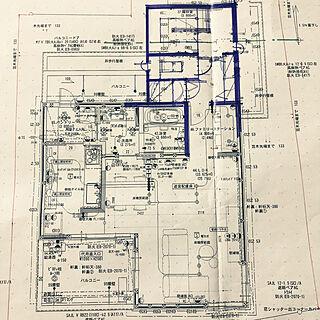 間取り図/3階リビング/ファミリースペース/家事室/マイホーム建築中...などのインテリア実例 - 2020-01-16 22:27:43