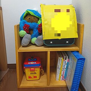 棚/春の模様替え/子供部屋/ハンドメイド/父の作品...などのインテリア実例 - 2023-04-03 01:33:37