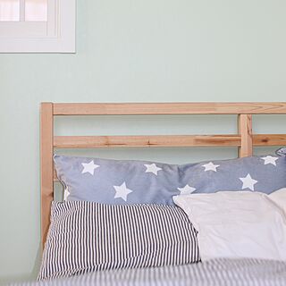 ベッド周り/枕/ベッド/IKEAのインテリア実例 - 2016-03-29 19:16:09