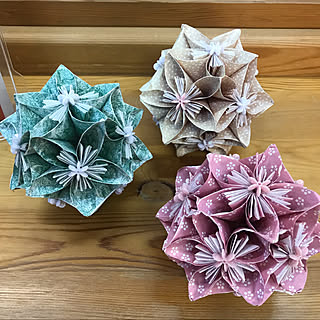 折り紙作品 和風小物のインテリア実例 Roomclip ルームクリップ
