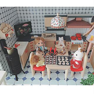 キッチン/クリスマス/ボードヘニッヒ/ミニチュア/壁紙DIYのインテリア実例 - 2016-12-16 16:04:21