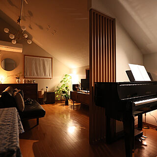 リビング/ピアノがある部屋全体/ピアノがあるリビング/ピアノのある暮らし/ピアノ...などのインテリア実例 - 2023-04-29 12:20:44