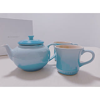 食器/紅茶/ティーポット＆カップセット/lecreuset/ルクルーゼ...などのインテリア実例 - 2020-06-20 07:05:47