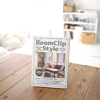 リビング/RoomClipStyle/白い床/飾り棚/DIY...などのインテリア実例 - 2014-09-02 23:31:46