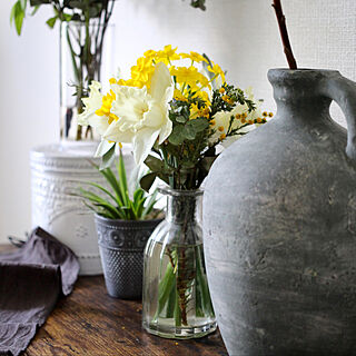 フラワーベース/ZARA HOME/花瓶/花の香り/花のある暮らし...などのインテリア実例 - 2020-04-03 14:14:05