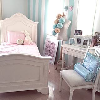 プリンセスルームのインテリア実例 Roomclip ルームクリップ