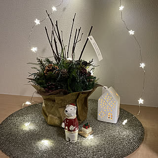 プリザーブドフラワー/クリスマス/建売住宅でも快適生活/夫婦ふたり暮らし/フライングタイガー...などのインテリア実例 - 2022-12-07 20:25:43