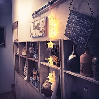 壁/天井/セリア雑貨リメイク★/プチプラハンドメイド★/ハンドメイド作品♪/お酒❤︎...などのインテリア実例 - 2017-03-21 22:14:31