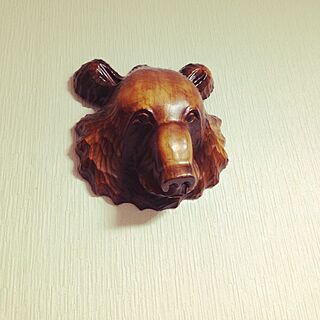 壁/天井/実家/木彫りの熊のインテリア実例 - 2014-05-03 21:23:17