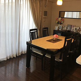 リビング/あさイチ/dining area/写真が下手でごめんなさい/みんなの素敵なお部屋に刺激されて...などのインテリア実例 - 2018-03-31 06:50:24