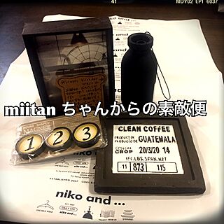 ベッド周り/miitan ちゃん❤︎/ベッド周りではありません/感激の誕生日プレゼント❤︎/miitan ちゃんからの素敵便❤︎...などのインテリア実例 - 2017-01-05 20:21:03