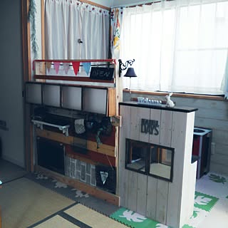 ベッド周り/小さな庭/うさぎと暮らす/こどもと暮らす/建て売り住宅...などのインテリア実例 - 2017-05-12 15:19:55