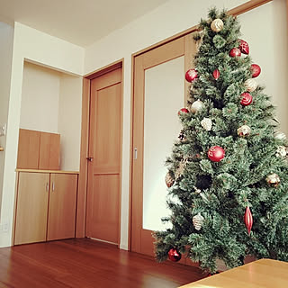 部屋全体/クリスマスツリー/整理整頓♡/ナチュラルインテリア/木のぬくもり大好き...などのインテリア実例 - 2019-12-24 08:22:02