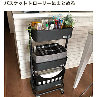 楽天/書類 収納/文房具 収納/壁紙DIY/化粧品 収納...などのインテリア実例 - 2019-06-12 12:11:17