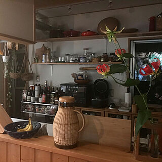 ZOJIRUSHI/花を飾る/グロリオサ/植物のある暮らし/ハンキングプランツ...などのインテリア実例 - 2021-02-06 22:45:59