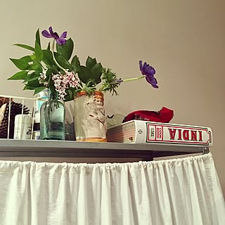 バス/トイレ/vintage/花/ZARA HOME/本のインテリア実例 - 2017-04-22 21:37:21