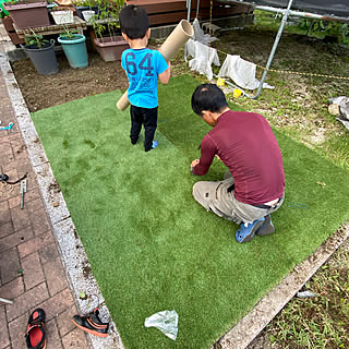 モニター当選ありがとうございます/国産人工芝専門店/グリーンのある暮らし/人工芝/ガーデニング...などのインテリア実例 - 2022-08-08 20:34:37