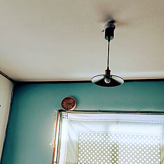 壁/天井/壁の色がお気に入り/ニトリの照明/ワクワクします。/お気に入り...などのインテリア実例 - 2022-12-29 23:13:52