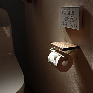 トイレットペーパーホルダー/バス/トイレのインテリア実例 - 2022-03-29 10:17:28