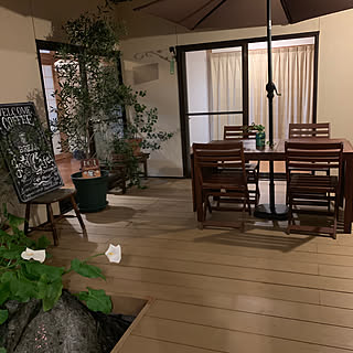 観葉植物/カフェ風/ナチュラルインテリア/リフォームハウス/中庭のある家...などのインテリア実例 - 2019-05-01 23:26:20