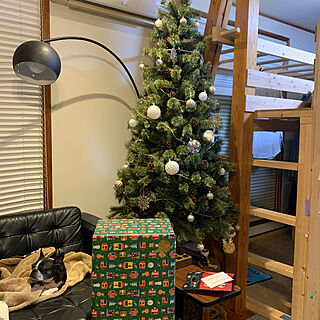 サンタさん/クリスマス/クリスマスツリー/クリスマスツリー180cm/完全分離型二世帯...などのインテリア実例 - 2021-12-25 13:10:21