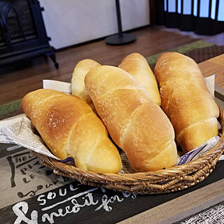 塩パン/手作りパン/パン作り/暮らしを楽しむ/パンのある暮らし◡̈⃝⋆...などのインテリア実例 - 2020-04-05 08:36:19