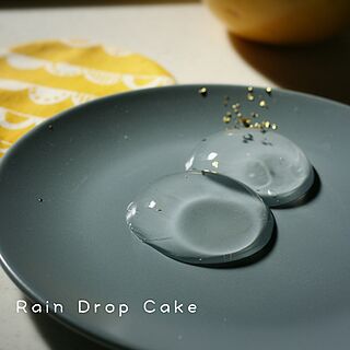 キッチン/水信玄餅/IKEA/コースター手作り/rain drop cake...などのインテリア実例 - 2017-06-03 10:26:23