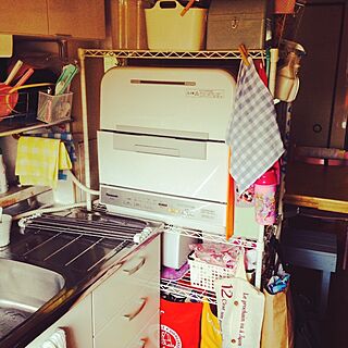 キッチン/団地/食洗機/置き型食洗機のインテリア実例 - 2014-07-27 16:57:36