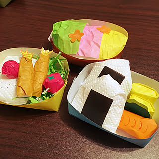お弁当 折り紙のおしゃれなアレンジ 飾り方のインテリア実例 Roomclip ルームクリップ