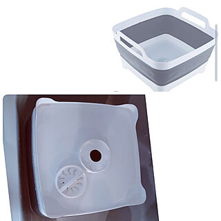 キッチン/洗い桶になる水切りかご/ハイターで漂白のインテリア実例 - 2021-09-21 09:49:55
