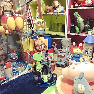 リビング/バービー/おもちゃ/チョッパー/ToyStory集め...などのインテリア実例 - 2016-12-13 18:14:02